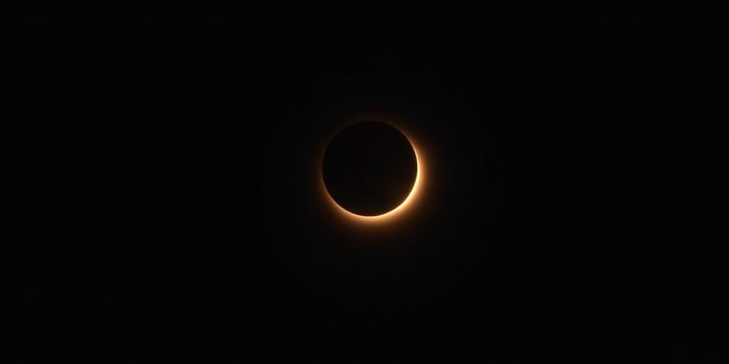Thin crescent of the Sun during a deep partial eclipse